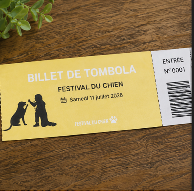 Billet tombola